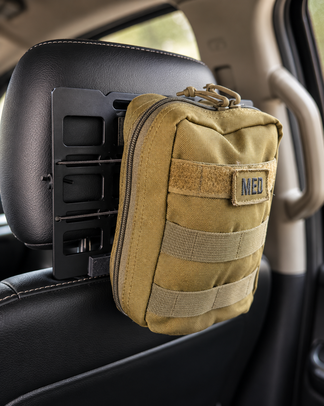Headrest Post Mount for Bulletpoint MOLLE Panel